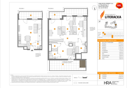 Mieszkanie w inwestycji: Apartamenty Literacka etap 2.2