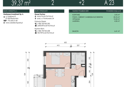 Mieszkanie w inwestycji: Osiedle City Park