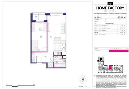 Mieszkanie w inwestycji: Home Factory etap III