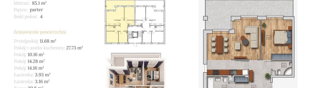 Mieszkanie w inwestycji: Dębowa 51