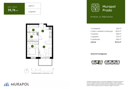 Mieszkanie w inwestycji: Murapol Prado