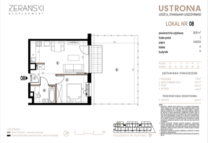 Mieszkanie w inwestycji: Ustronna