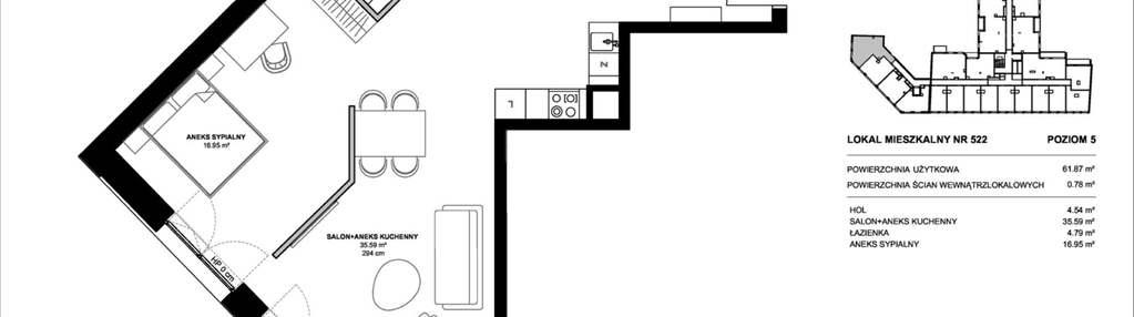 Mieszkanie w inwestycji: Chronos etap II