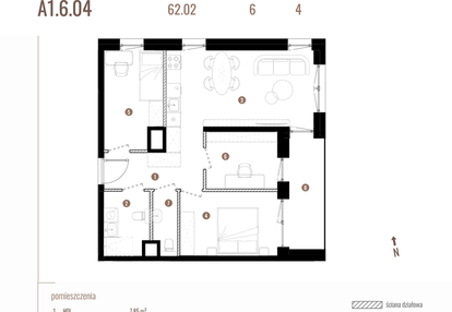Mieszkanie w inwestycji: Belg Apartamenty etap II