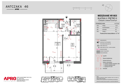 Mieszkanie w inwestycji: Antczaka 46