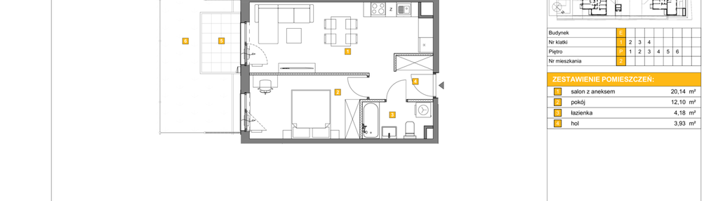 Mieszkanie w inwestycji: Osiedle Rapsodia etap 3