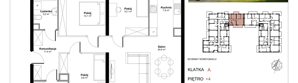 Mieszkanie w inwestycji: Siedlecka Residence