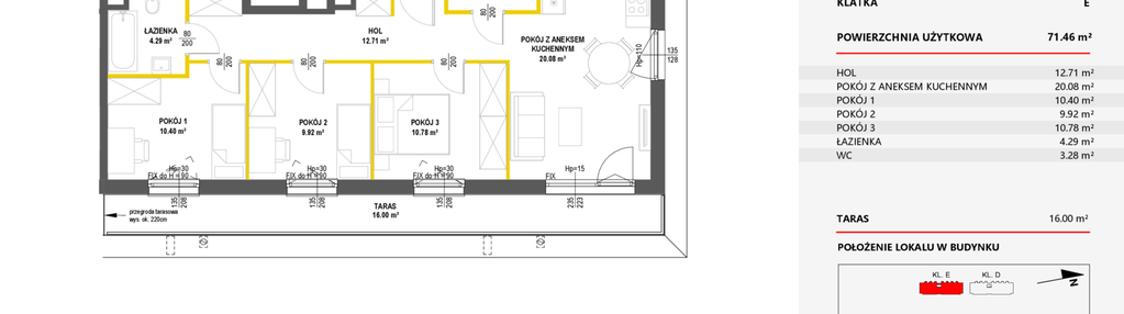 Mieszkanie w inwestycji: Miasteczko Nova Fala 2