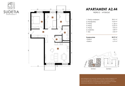 Mieszkanie w inwestycji: Apartamenty Sudetia