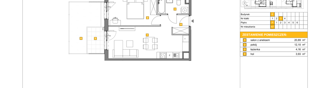 Mieszkanie w inwestycji: Osiedle Rapsodia etap 3