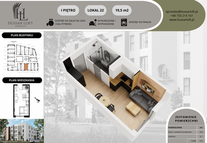 Mieszkanie w inwestycji: Hussar Loft - Apartamenty inwestycyjne