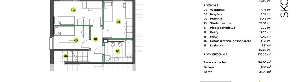 Mieszkanie w inwestycji: Skowronia