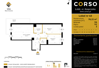 Mieszkanie w inwestycji: Corso etap 2