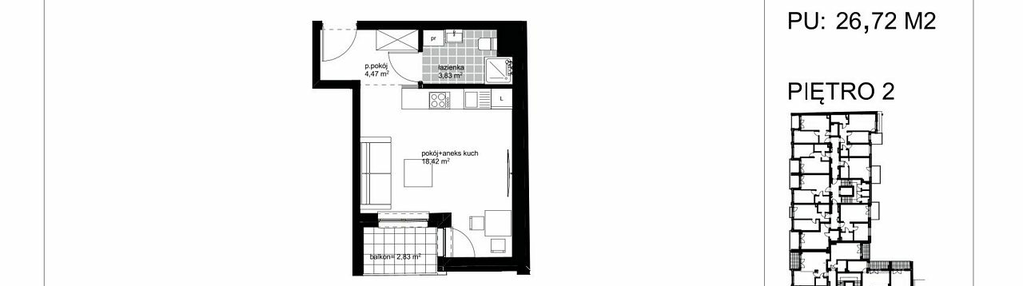 Mieszkanie w inwestycji: Apartamenty Kopernika - etap II