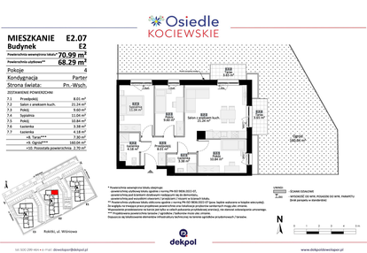 Mieszkanie w inwestycji: Osiedle Kociewskie bud. E