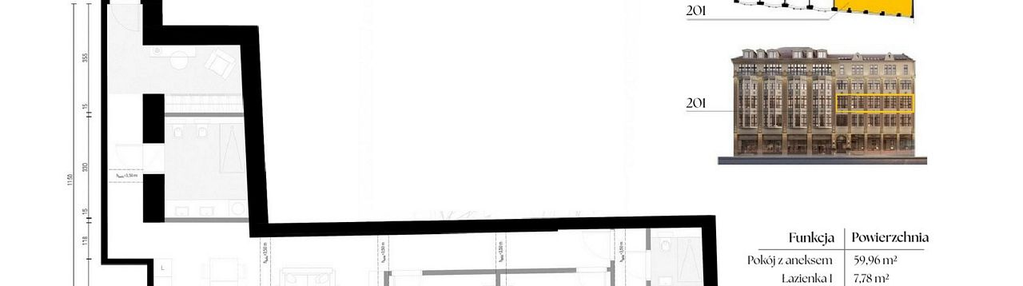 Mieszkanie w inwestycji: Krupnicza 6/8