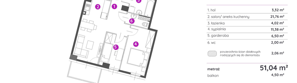Mieszkanie w inwestycji: Murapol Osiedle Szafirove