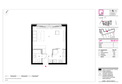 Mieszkanie w inwestycji: 19. Dzielnica Etap V