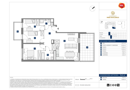 Mieszkanie w inwestycji: Apartamenty Park Matecznego Etap 2.2