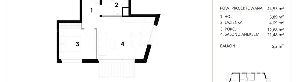 Mieszkanie w inwestycji: Smolna 4