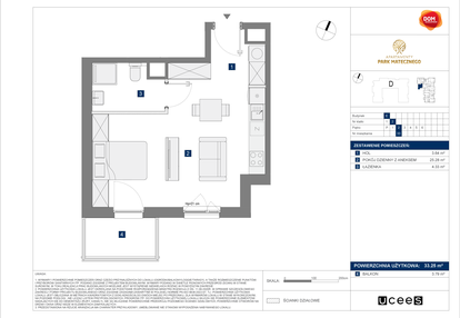 Mieszkanie w inwestycji: Apartamenty Park Matecznego Etap 1