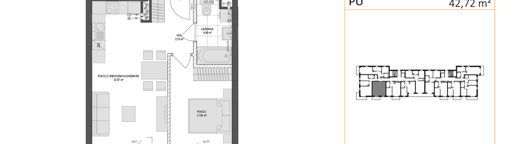 Mieszkanie w inwestycji: Konstelacja etap VI