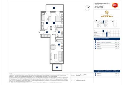 Mieszkanie w inwestycji: Apartamenty Park Matecznego Etap 2