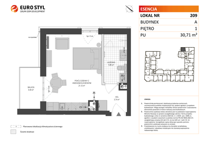 Mieszkanie w inwestycji: Esencja - Apartamenty inwestycyjne