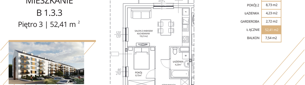 Mieszkanie w inwestycji: Apartamenty Nowe Miasto