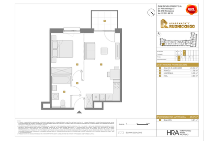 Mieszkanie w inwestycji: Apartamenty Rudnickiego