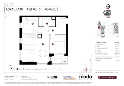 Mieszkanie w inwestycji: Osiedle Witaj etap II