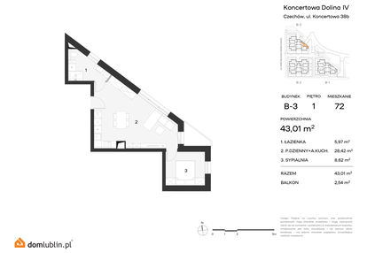 Mieszkanie w inwestycji: Koncertowa Dolina