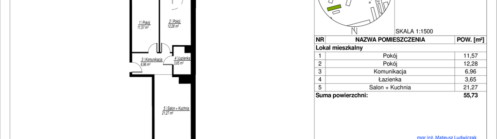 Mieszkanie w inwestycji: Jasielska 8C etap II