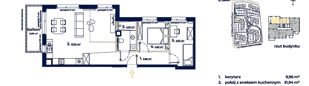 Mieszkanie w inwestycji: Osiedle Kompas