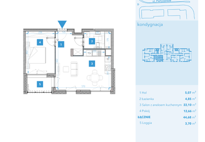 Mieszkanie w inwestycji: Apartamenty Macadamia