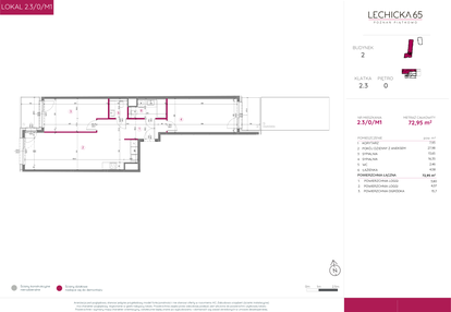 Mieszkanie w inwestycji: Lechicka 65
