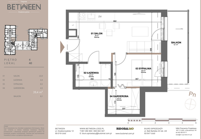 Mieszkanie w inwestycji: BETWEEN