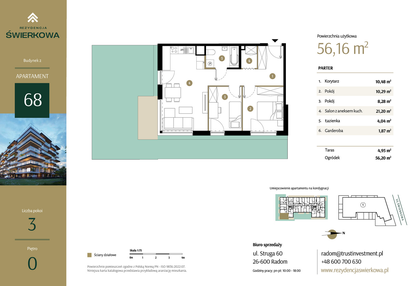 Mieszkanie w inwestycji: Rezydencja Świerkowa - etap II