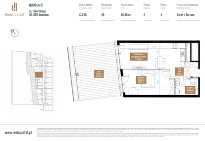 Mieszkanie w inwestycji: Quorum Apartments