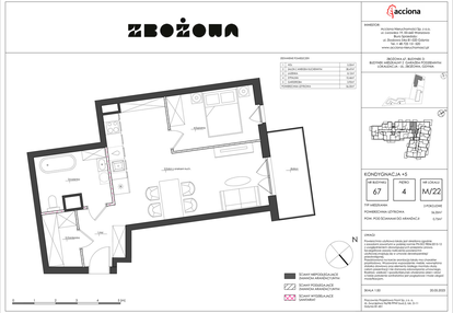 Mieszkanie w inwestycji: Zbożowa