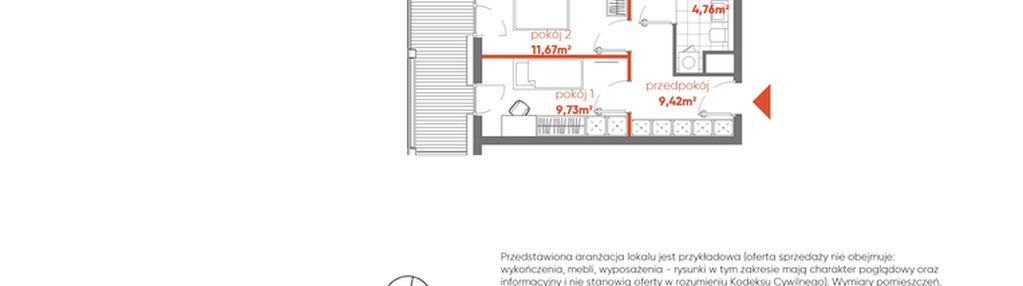 Mieszkanie w inwestycji: Pierwsza Dzielnica - etap III
