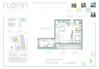 Mieszkanie w inwestycji: Flora Śródmieście