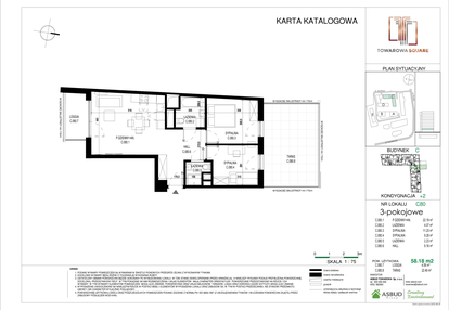 Mieszkanie w inwestycji: Towarowa Square