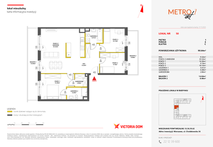 Mieszkanie w inwestycji: Metro Art 7