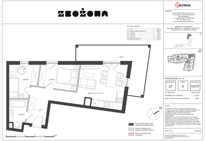 Mieszkanie w inwestycji: Zbożowa
