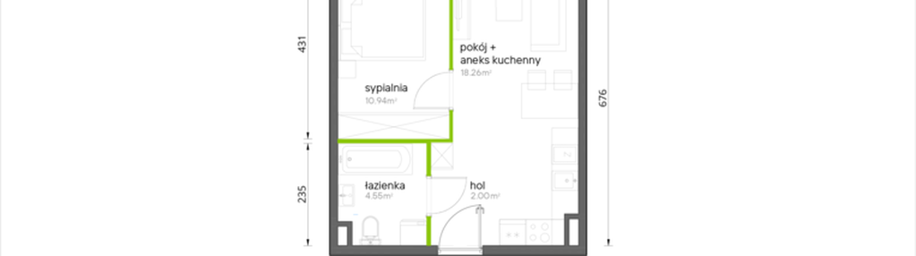 Mieszkanie w inwestycji: Aroniowa Vita