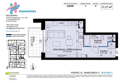 Mieszkanie w inwestycji: Osiedle Hawelańska etap III - bud. A