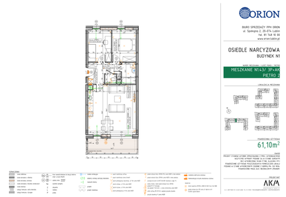 Mieszkanie w inwestycji: Osiedle Narcyzowe etap 2