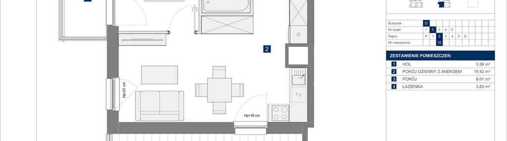 Mieszkanie w inwestycji: Apartamenty Park Matecznego Etap 1