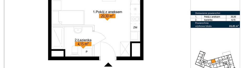 Mieszkanie w inwestycji: ŁACINA SPOT